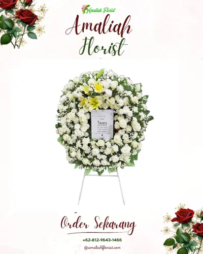 Krans Bunga Duka Cita di Cijambu